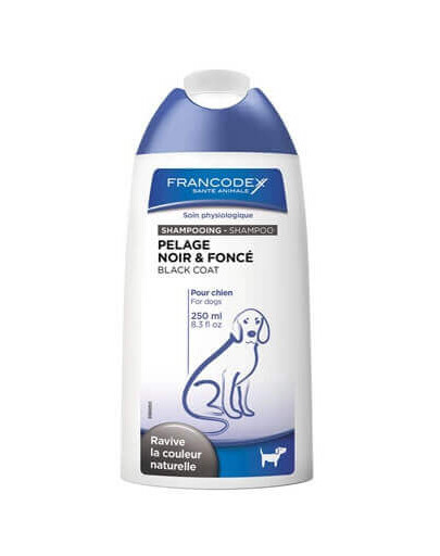 Francodex Black Coat šampūnas šunims su juodu kailiu 250 ml