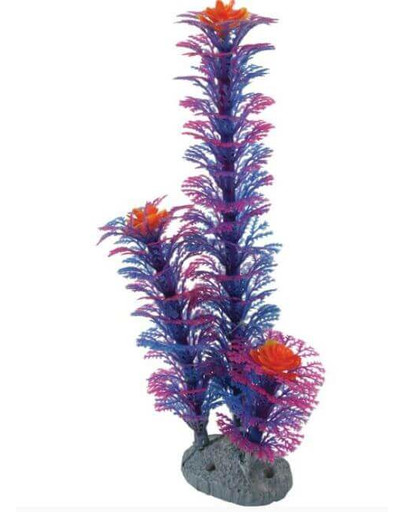 ZOLUX dekoracija akvariumui augalas mėlynas M 22 cm