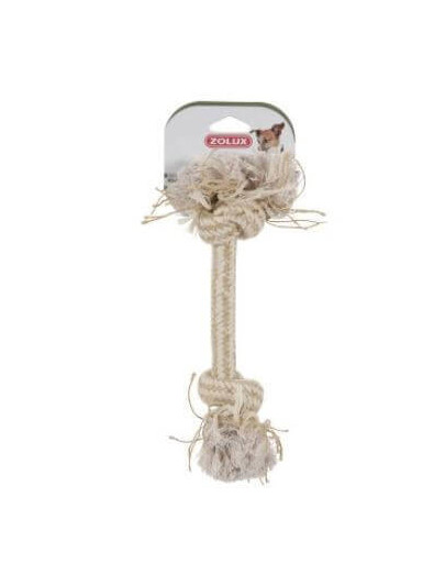 Zolux žaislas virvė su 2 mazgais natūrali 30 cm