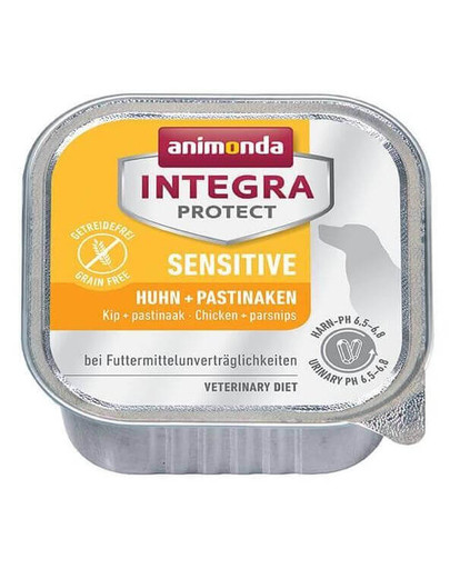 Animonda Integra Protect Sensitive šunims su vištiena ir pastarnokais 150 g