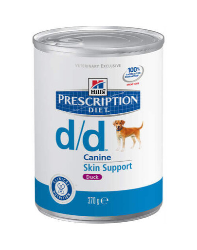 HILL'S Canine d/d Duck & Rice 370 g