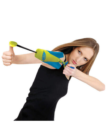 Nerf Rocket žaislas traukimo žaidimams L žalias/oranžinis