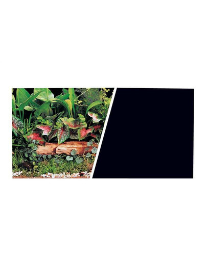 Hagen dvipusis fonas akvariumui augalai/juodas 30 cm x 7.5 m