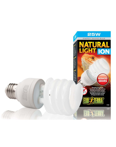 Exo Terra Natural Light Ion 25W lemputė šalinanti kvapus