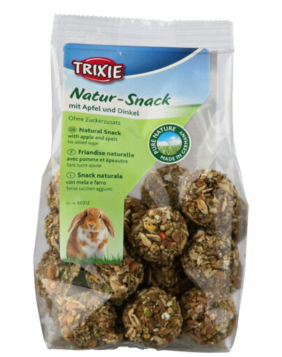 TRIXIE Pure Nature skanėstai su obuoliais ir grūdais 24–26 vnt 140G