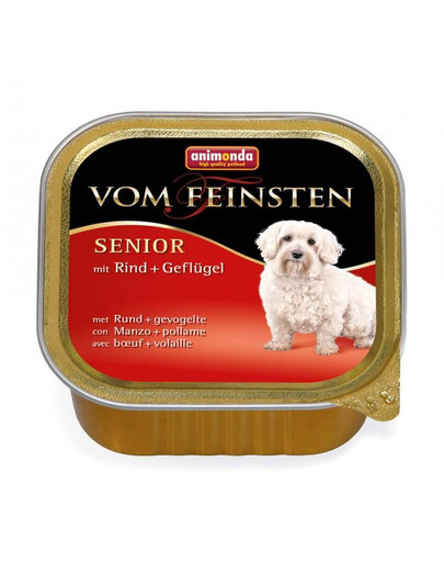 Animonda Vom Feinsten Senior su jautiena ir vištiena 150 g