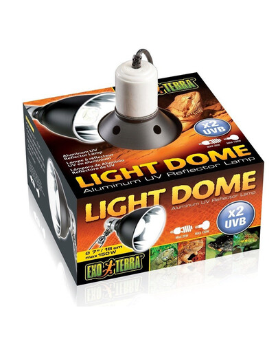 EXO TERRA UV Light Dome aliuminis reflektorius 18 cm