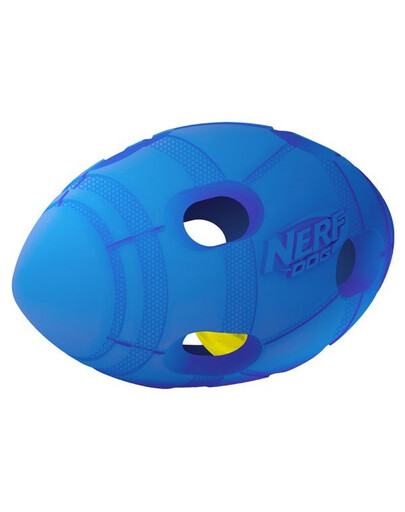 NERF šviečiantis regbio kamuolys žaislas šunims