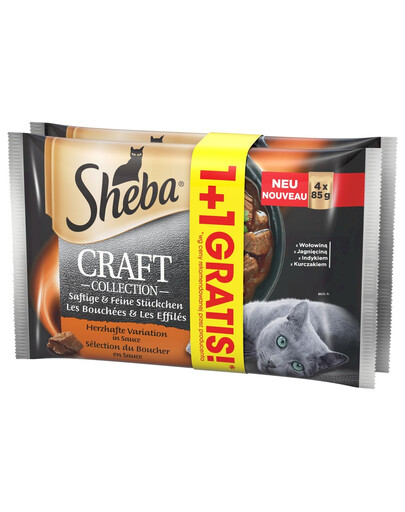 SHEBA Craft Collection​ konservų rinkinys 4x85 g