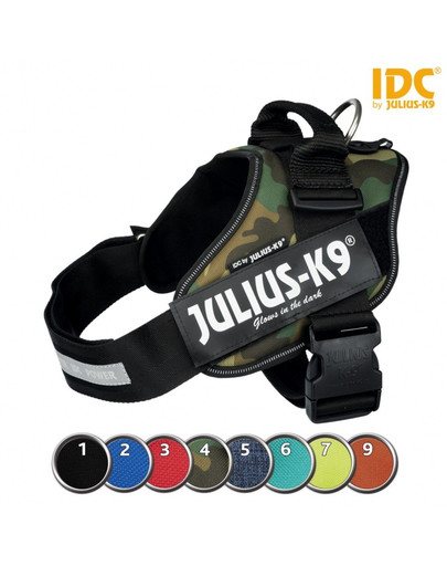 TRIXIE Julius-K9 petnešos šunims Baby 2/XS-S, spalva: džinso mėlyna