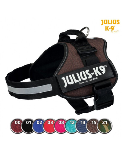 TRIXIE Julius-K9 petnešos šunims Mini-Mini/S, spalva: indigo mėlyna