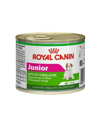 Royal Canin mini Junior konservai 12 X 195 g