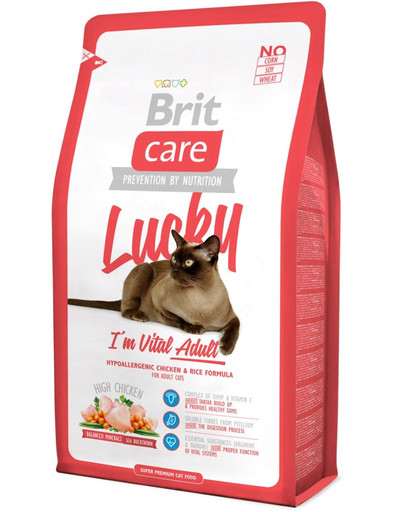 BRIT Care Cat Lucky I'm Vital Adult 2kg