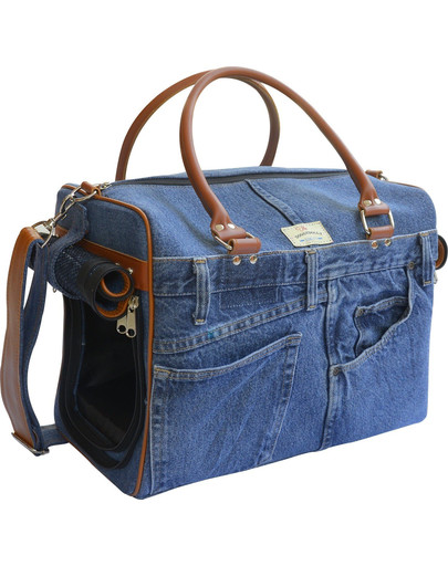 DOGGY DOLLY krepšys 24x39x28 cm mėlynas