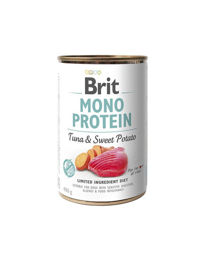 BRIT Mono Protein Tuna & Sweet Potato 400g