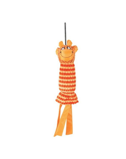 ZOLUX pliušinis žaislas Velvet žirafa Gloria oranžinis 45 cm