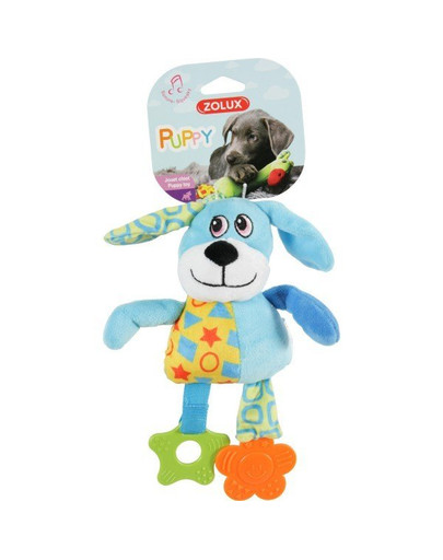 ZOLUX Puppy žaislas šuo mėlynas 22 cm