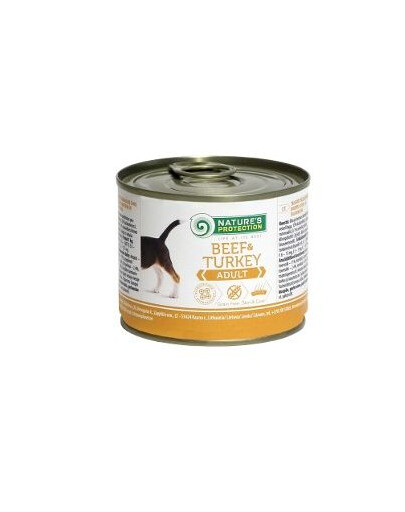 NATURE'S PROTECTION Adult Beef & Turkey 200 g