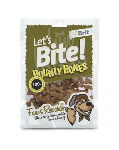 BRIT Care Let's Bite Dog Bounty Bones 150g