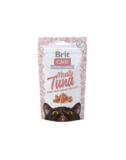 BRIT Care skanėstai katėms Meaty Tuna 50g