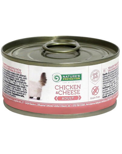 NATURE'S PROTECTION Adult Chicken & Cheese 100 g