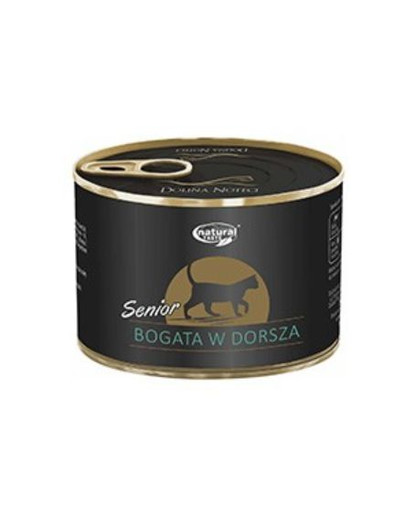 DOLINA NOTECI Natural Taste  Senior konservai su menke 185 g