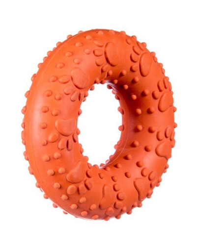 BARRY KING Žiedas oranžinis M 9 cm
