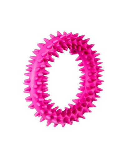 BARRY KING Mažas XS šuniuko žiedas rožinis, 9,5 cm