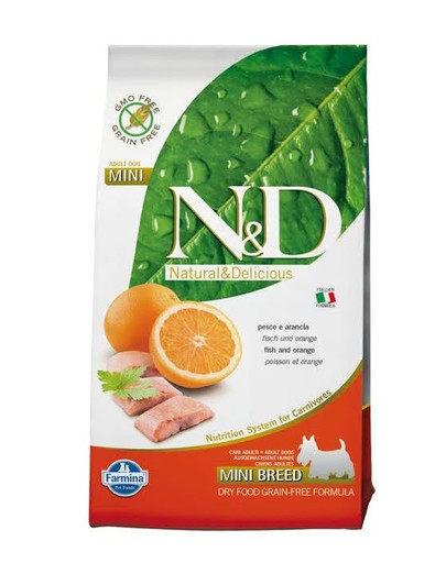 N&D Fish & Orange Adult Mini 7 kg
