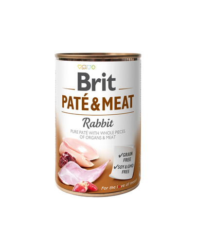 BRIT Pate & Meat Rabbit 400 g