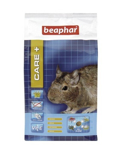 BEAPHAR Care+ Degu ėdalas naktiniams čiurliams 700 g