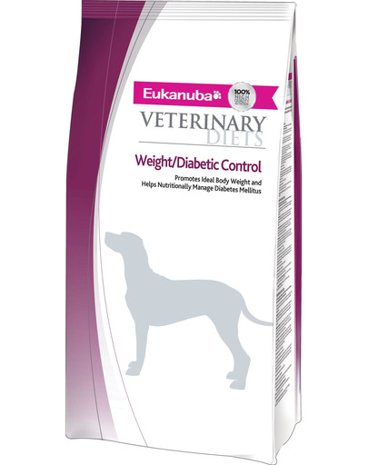 Eukanuba Weight Diabetic Control Veterinary Diets 12 kg