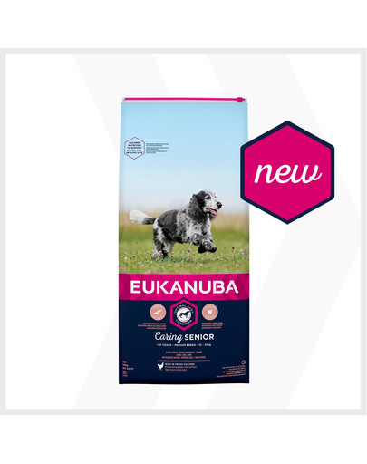 EUKANUBA Caring Senior Medium Breed 15kg