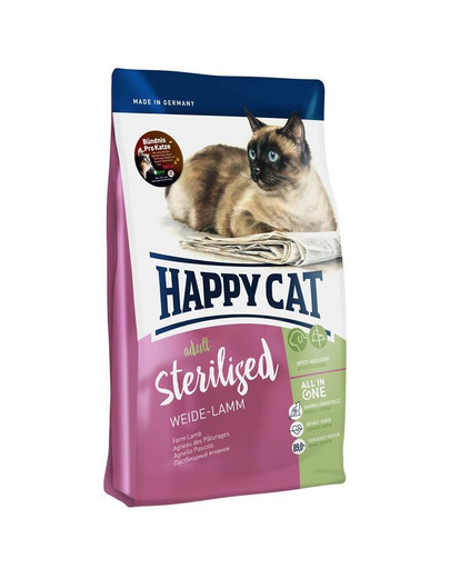 HAPPY CAT Supreme sterilised ėriena 1,4 kg