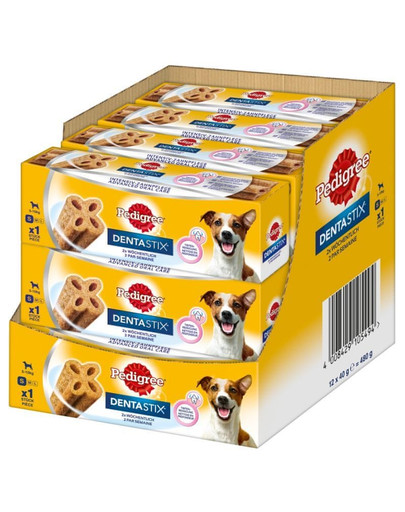 PEDIGREE DentaStix Small kramtalas šunims 12 x 40 g