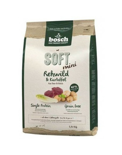 Bosch Soft Mini Roe Deer&Potato 2,5 kg