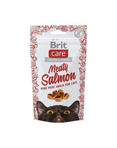 BRIT Care Cat Snack Meaty Salmon 50g