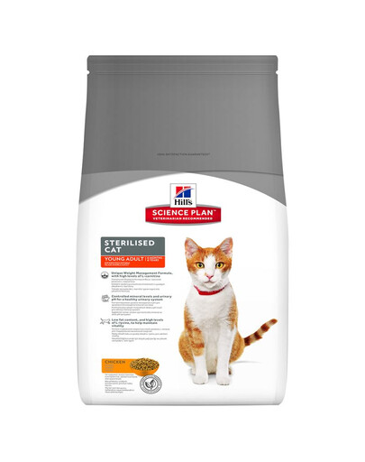 Hill'S Science Plan Feline Young Adult Sterilised Cat Chicken 3,5 kg
