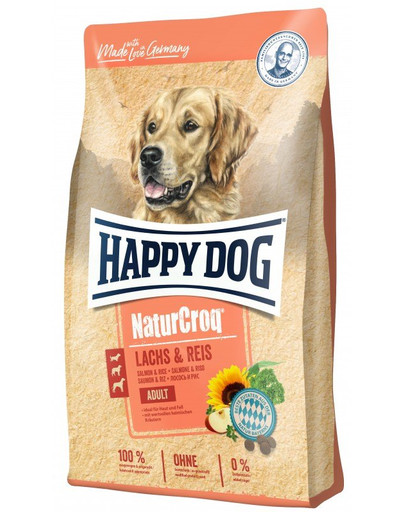 HAPPY DOG NaturCroq Salmon & Rice 12 kg