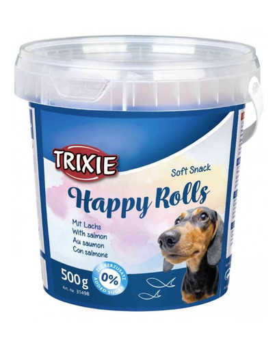 Trixie Happy Rolls minkšti skanėstai šunims 500 g