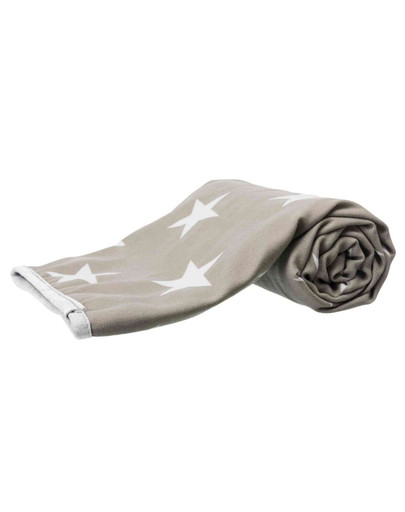 TRIXIE Žvaigždžių antklodė, 150 × 100 cm, pilkai ruda