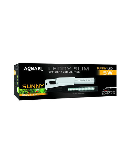 Aquael Leddy Slim 10W Sunny 50-70 cm LED šviestuvas akvariumui