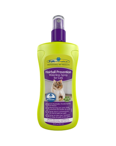 Furminator sausas šampūnas katėms nuo kailio sąvelų susidarymo 250 ml
