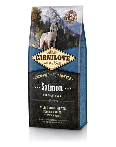 CARNILOVE Pes Adult Losos 12 kg