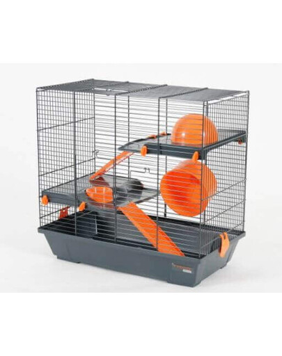 Zolux narvelis Indoor Duplex 50 cm žiurkėnams pilkas-mėlynas