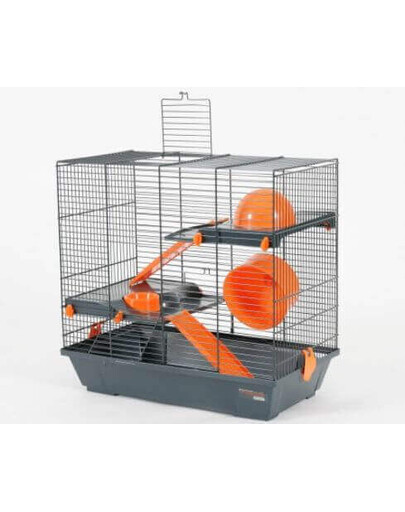 Zolux narvelis Indoor Duplex 50 cm žiurkėnams pilkas-mėlynas