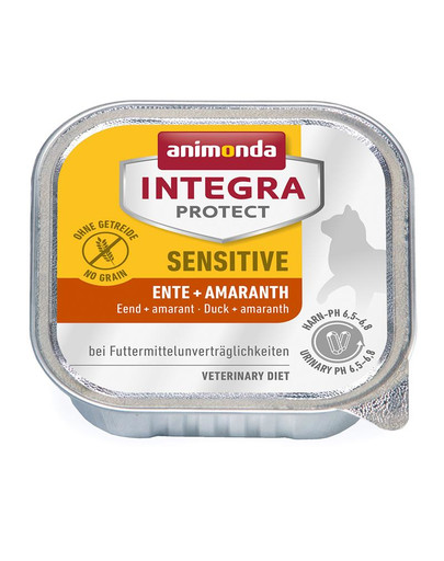 ANIMONDA Integra Sensitive su antiena ir amarantu 100 g