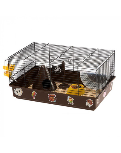 FERPLAST Criceti 9 Pirates Cage for Hamster