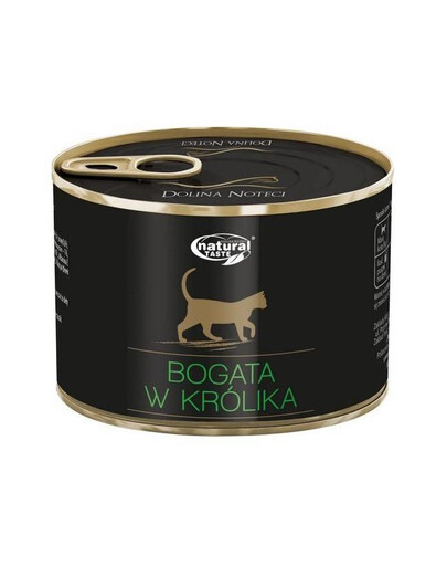 DOLINA NOTECI Natural Taste konservai su triušiena 185 g