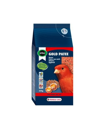 Versele-Laga Gold Patee Canaries Red 250 g maistas su kiaušiniais raudonoms kanarėlėms